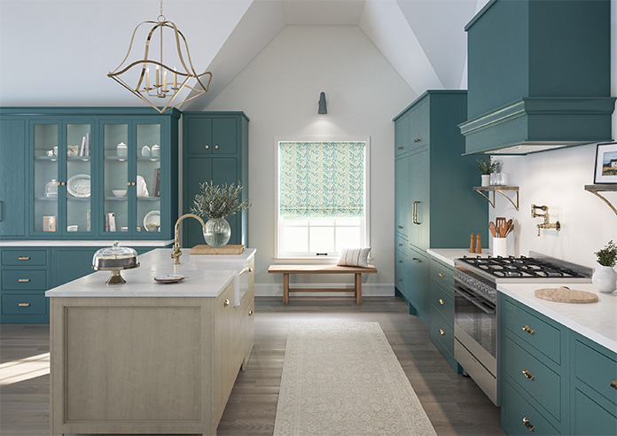 Fitzrovia Print, Nature - Twist&Fit Roman Blind - Image 8